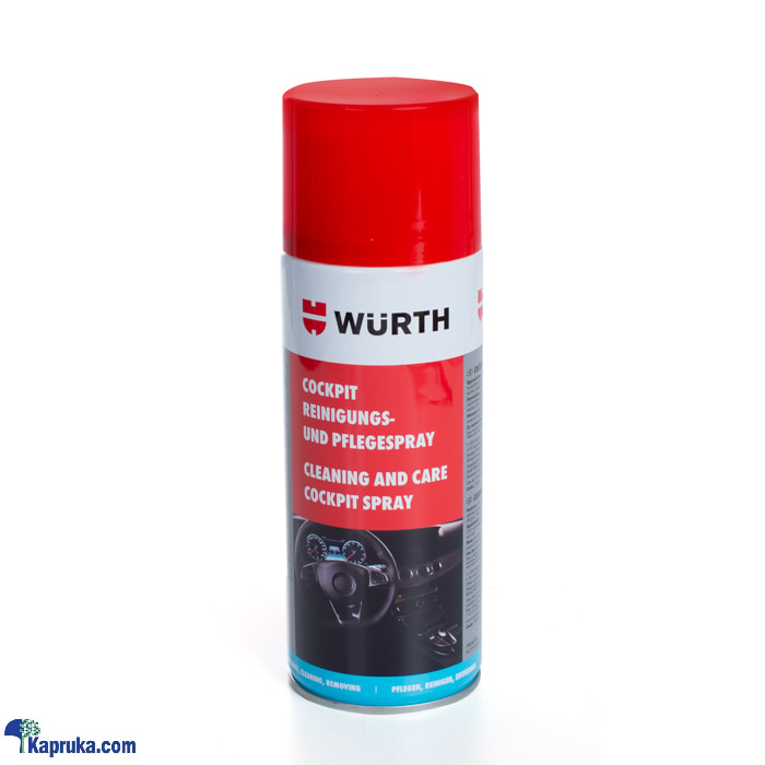 WURTH Cockpit Cleaning And Care Spray - 400ML Online at Kapruka | Product# automobile00527