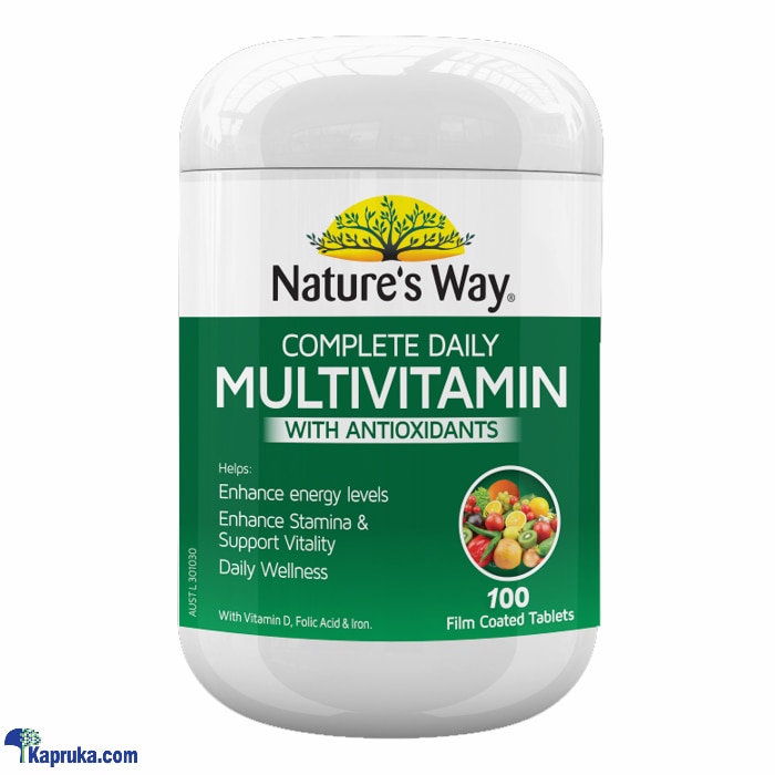 Naturesway Multivitamin 100 Capsules Online at Kapruka | Product# pharmacy00580