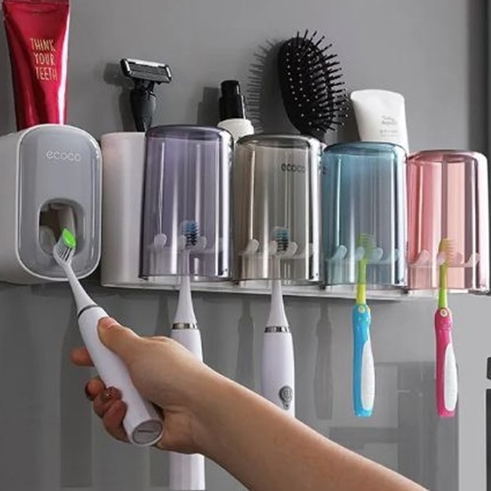 Toothbrush Cup - Toothbrush Holder Set Online at Kapruka | Product# household00780