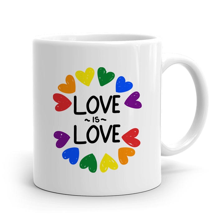 Love Is Love Mug - 11 Oz Online at Kapruka | Product# household00789