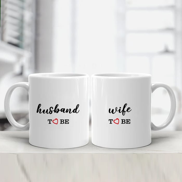 Husband to be / wife to be couple mug - 11 oz Online at Kapruka | Product# household00790