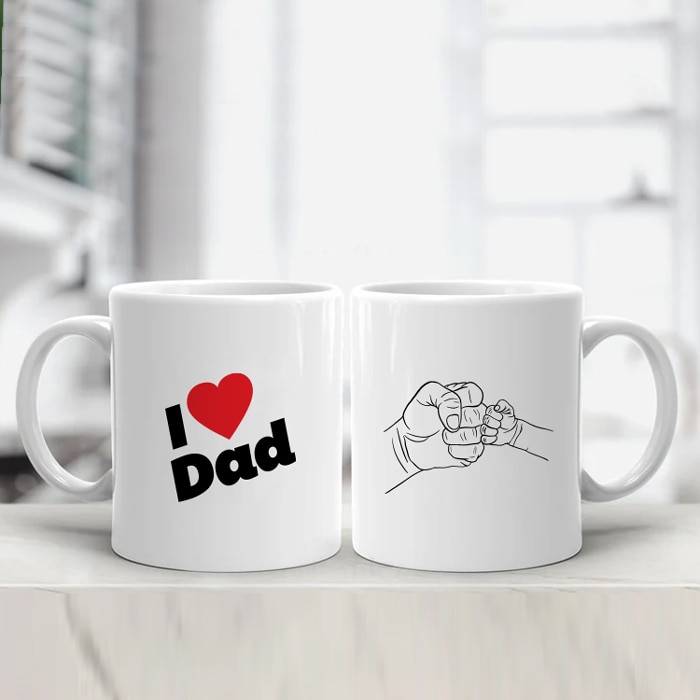 I Love Dad - Mug - 11 Oz Online at Kapruka | Product# household00792