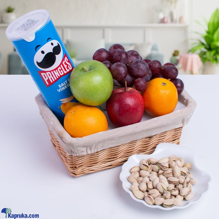 Deluxe delights gift pack / fruit basket Online at Kapruka | Product# fruits00219