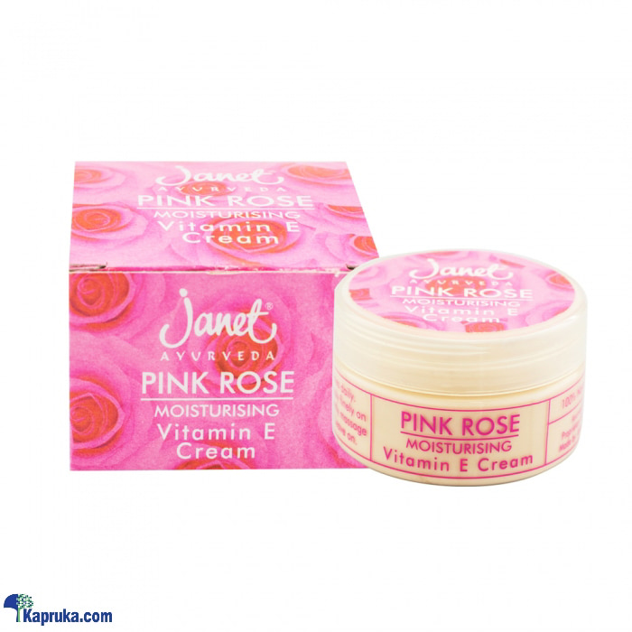 Janet Pink Rose Vitamin E Cream 50gr 4188 Online at Kapruka | Product# cosmetics001153