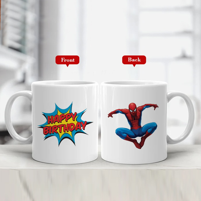 Spiderman Happy Birthday Mug - 11 Oz Online at Kapruka | Product# household00809