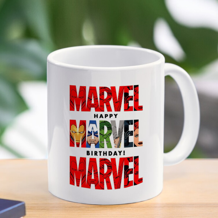 Marvel Marvel Marvel Mug Happy Birthday - 11 Oz Online at Kapruka | Product# household00815