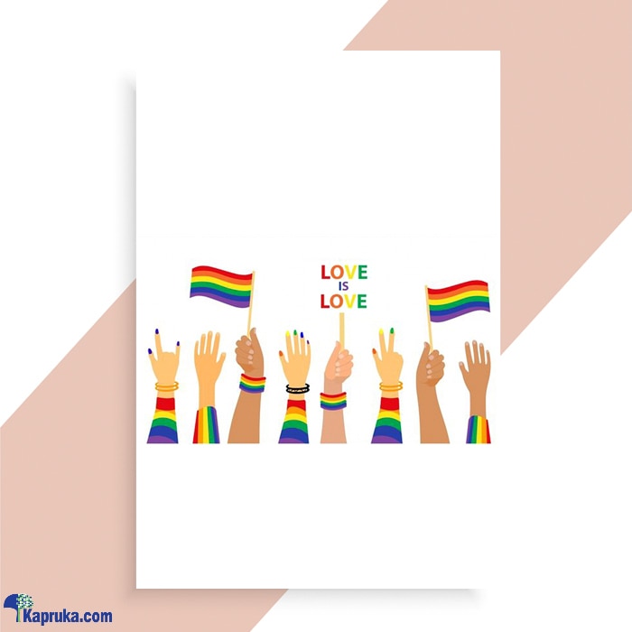'love Flag' Greeting Card Online at Kapruka | Product# greeting00Z2136