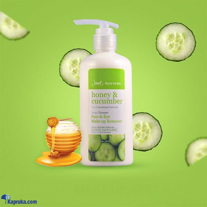 Janet Honey And Cucumber Face And Eye Make Up Remover 300ml 4243 Online at Kapruka | Product# cosmetics001185