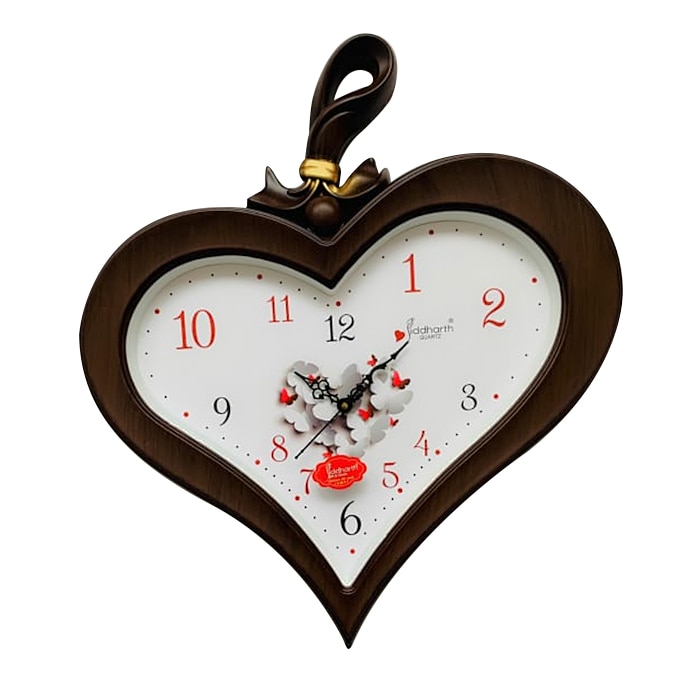 Heart Shaped Wall Clock Online at Kapruka | Product# household00853