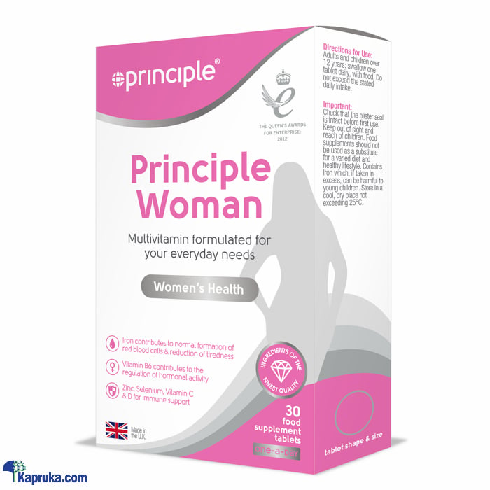 Principle Woman Tabs 30s Online at Kapruka | Product# pharmacy00599