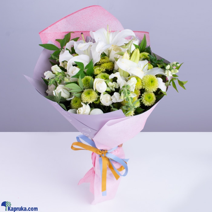 Classic Ivory Bouquet Online at Kapruka | Product# flowers00T1430