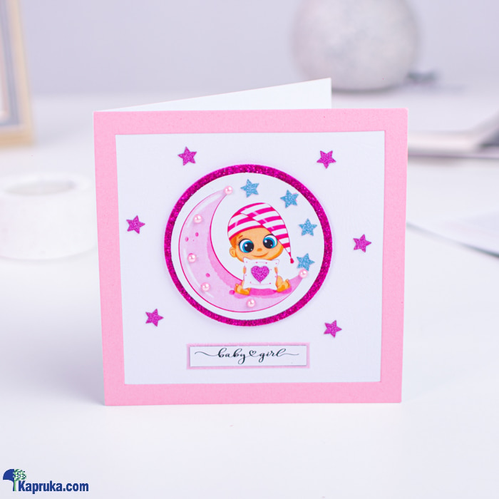 New Born (pinky) Handmade Greeting Card Online at Kapruka | Product# greeting00Z2168