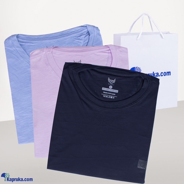 Suave Swagger - Three Round Neck T- Shirts Online at Kapruka | Product# clothing07111