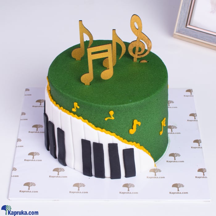 Music Lover Ribbon Cake Online at Kapruka | Product# cake00KA001491