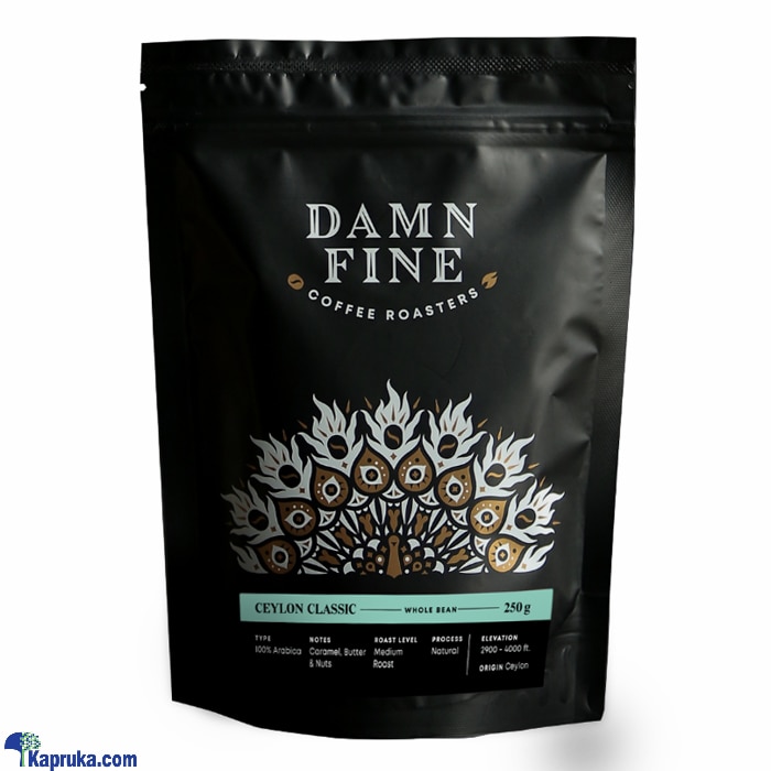 Damn Fine Coffee Ceylon Classic,100% Arabica,whole Bean 250 G (DFC2020) Online at Kapruka | Product# grocery002869