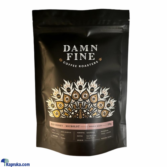 Damn Fine Coffee Red Honey, Whole Bean, Light Roast 250g ( DFC2023 ) Online at Kapruka | Product# grocery002873