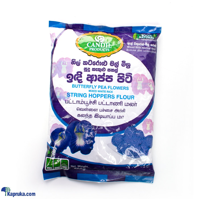Candil Butterfly Pea Flowers Mixed White Rice String Hoppers Flour 500g Online at Kapruka | Product# grocery002894