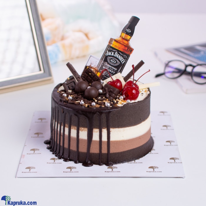 'say Cheers' Chocolate Cake Online at Kapruka | Product# cake00KA001493
