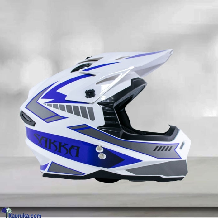 HHCO Helmet SAKKA FS White And Blue - 0702 Online at Kapruka | Product# automobile00555