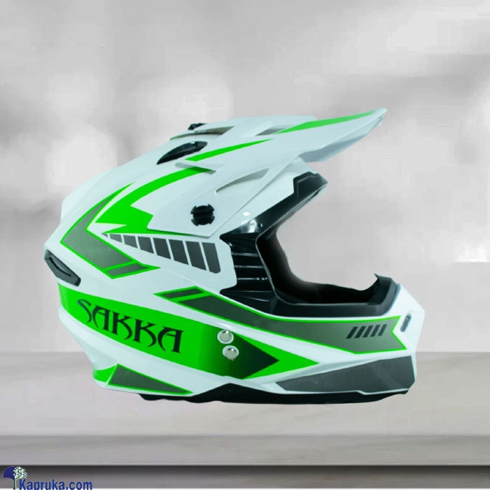 HHCO Helmet SAKKA FS White And Green - 0702 Online at Kapruka | Product# automobile00554