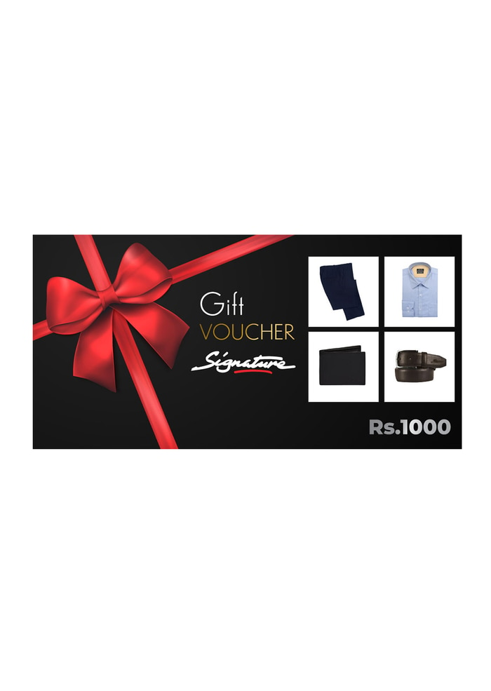 Signature Gift Voucher Signature Gift Voucher 500 Online at Kapruka | Product# giftV00Z209_TC1