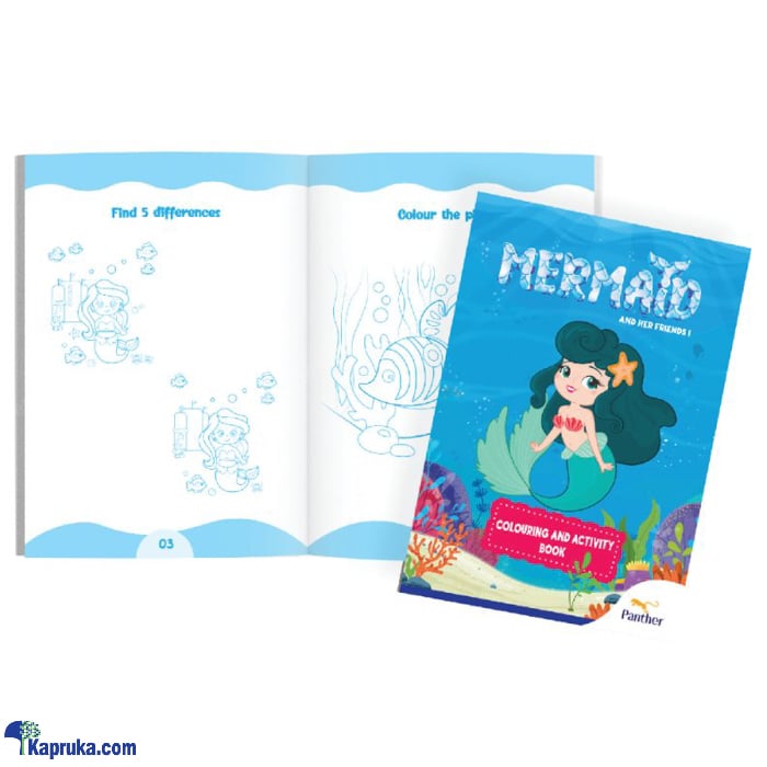 PANTHE - Mermaid - Amp- Her Friends - Coloring - Amp- Activity Book Online at Kapruka | Product# childrenP0997