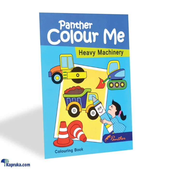 PANTHER - Color Me Book Heavy Machines Online at Kapruka | Product# childrenP0987