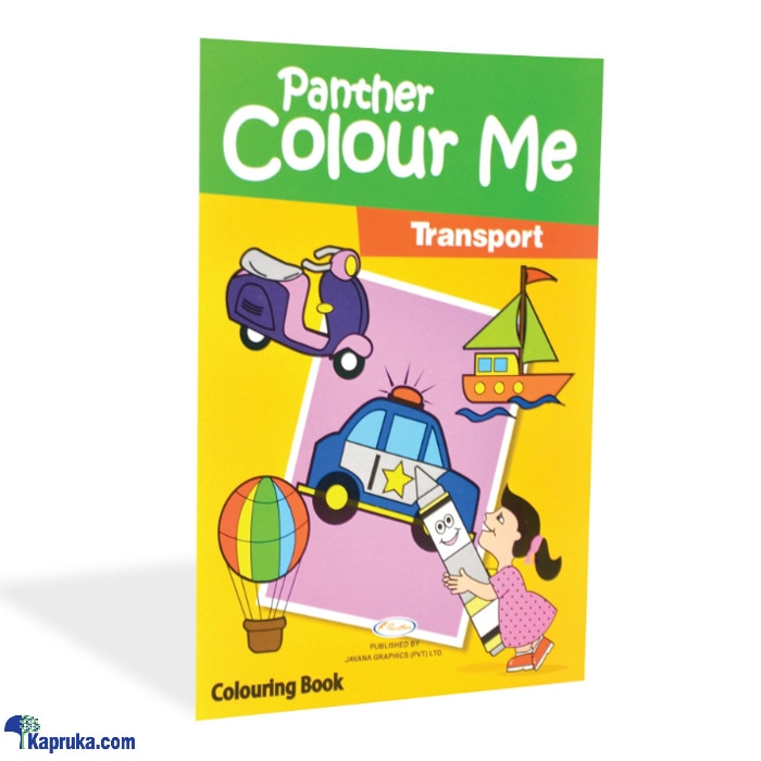 PANTHER- 'color Me Book ' Transport Online at Kapruka | Product# childrenP0992