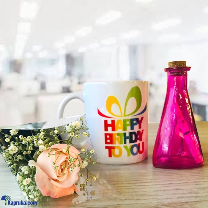 Blissfull Birthday Memories- Simple Birthday Gift Online at Kapruka | Product# flowers00T1438