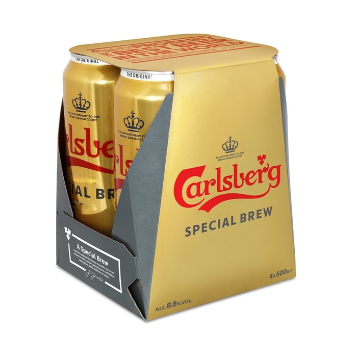 Carlsberg Special Brew Beer 4 Pack 8.8 ABV 500ml Online at Kapruka | Product# liqprod100290