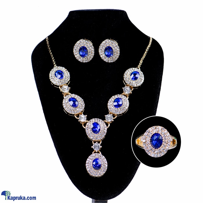 Stone N String Crystal Necklace Set AC1499 Online at Kapruka | Product# stoneNS0417