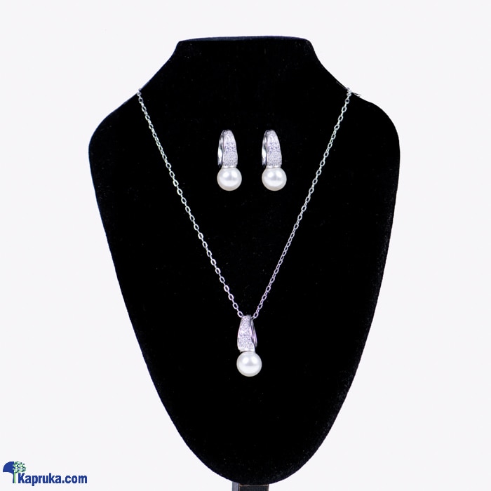 Stone N String Cubic Zirconia Jewelry Set KI0325 Online at Kapruka | Product# stoneNS0403
