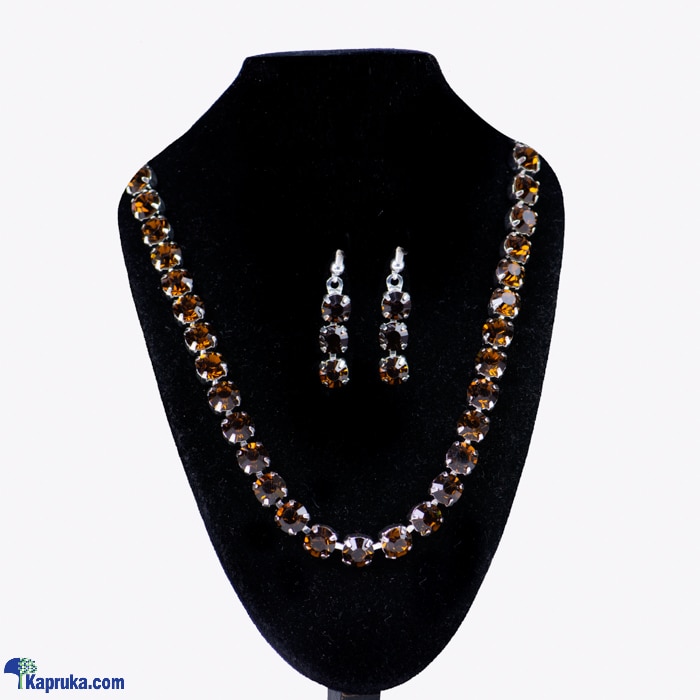 Stone 'N' String Crystal Stones Jewelry Set AC979 Online at Kapruka | Product# stoneNS0399