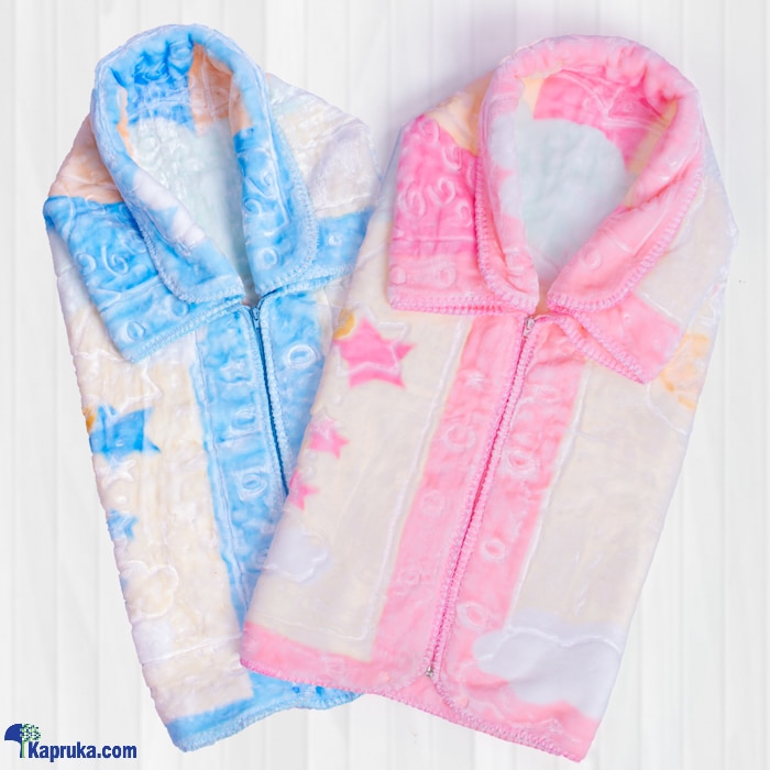 Baby Blanket - Wrapper - sac zipper swaddling blanket Pink Online at Kapruka | Product# babypack00811_TC1