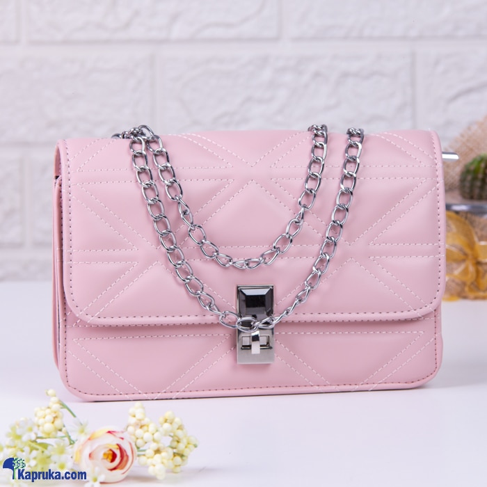 Stylish Side Bag Pink - Evening Clutch For Woman- Clutch For Wedding, Prom, Parties Online at Kapruka | Product# fashion0010091