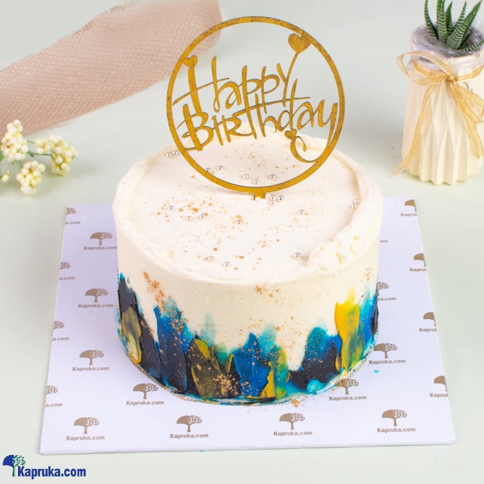 Celebratory Ribbon Delight Online at Kapruka | Product# cake00KA001500