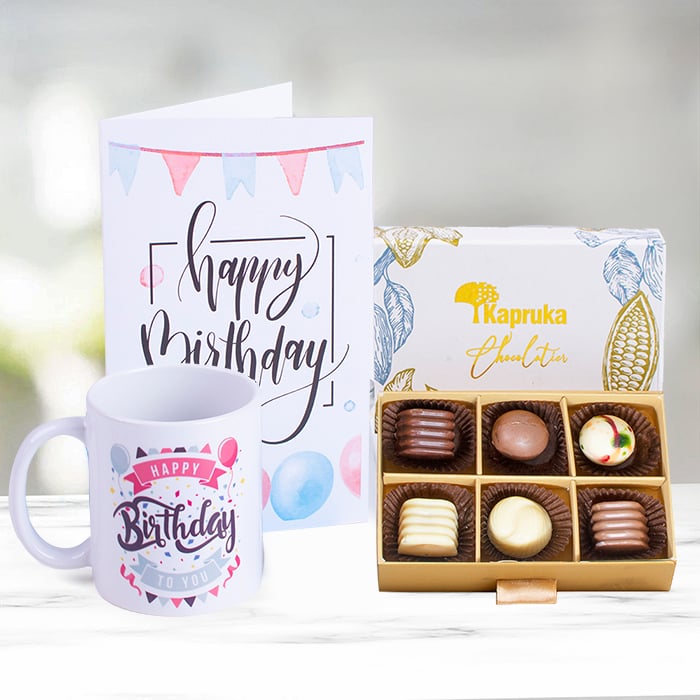 Happy Birthday Giftset - For Her Online at Kapruka | Product# chocolates00KA00115