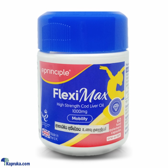 Principle Fleximax 60s High Strength Cod Liver Oil Online at Kapruka | Product# pharmacy00627