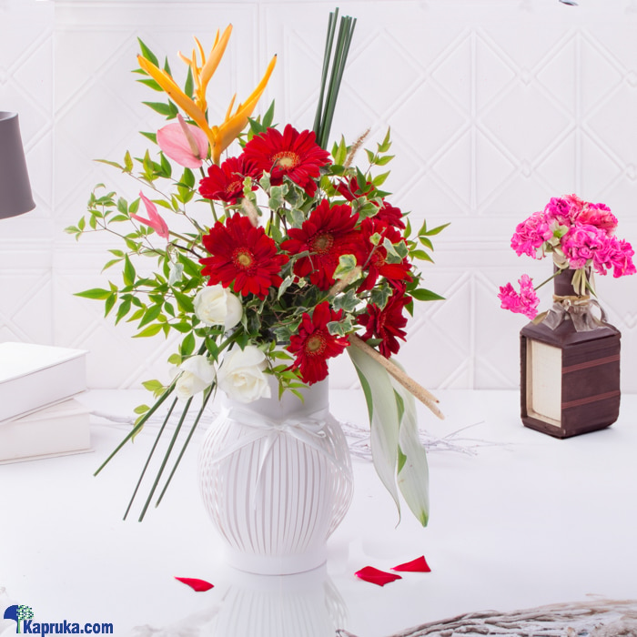 Fiesta Of Colors Vase Online at Kapruka | Product# flowers00T1458
