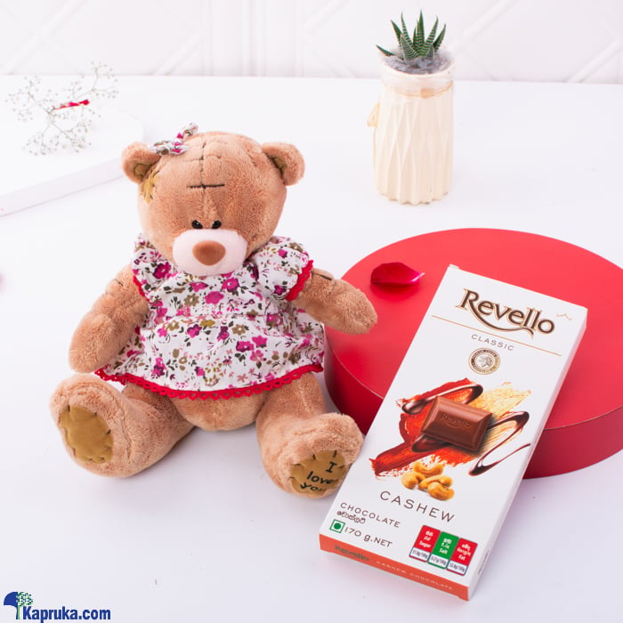Cocoa Cuddles With Teddy Online at Kapruka | Product# giftset00451