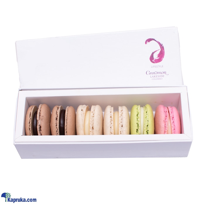 Cinnamon Lakeside 6 Pieces Macaroon Box Online at Kapruka | Product# chocolates001506