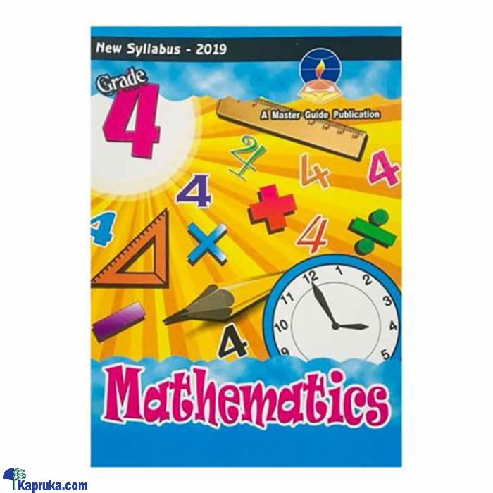 Master Guide Grade 04 Mathematics Workbook - English Medium Online at Kapruka | Product# book001070