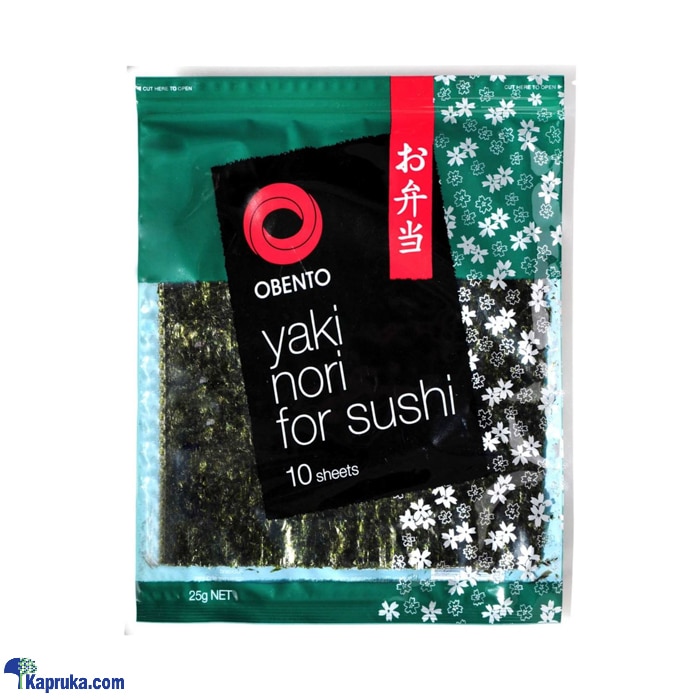 Obento Yaki Nori Sushi Sheets 10 - 25g Online at Kapruka | Product# grocery002961