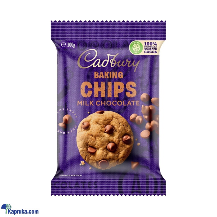 Cadbury Baking Choc Milk Chips 200g Online at Kapruka | Product# grocery002972