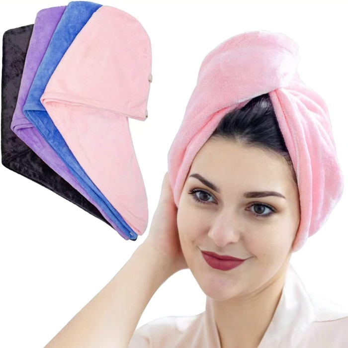 Hair Towel Wrap For Women,super Absorbent Hair Drying Towels Online at Kapruka | Product# household00942