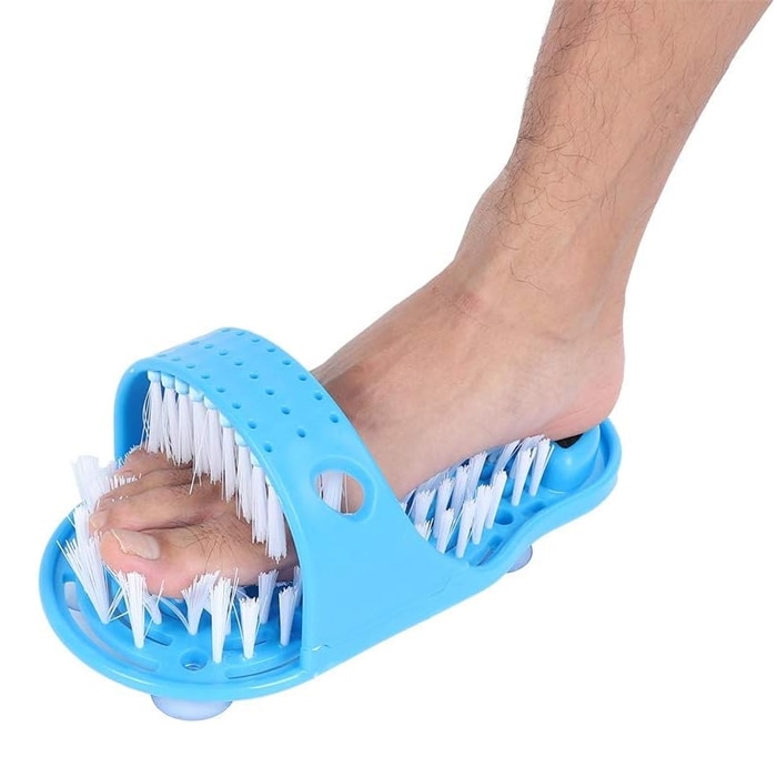Simple Foot Cleaning Boot, Shower Shoe With Suction Cup Base, Bath Shoe For Shower Foot Washer, Exfoliating Massage For Feet, Gift For Men And Women Online at Kapruka | Product# household00939