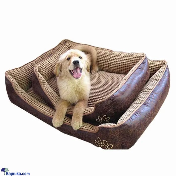 Niblet Pattern Dog Bed Premium Luxury Pet Bed - XL Online at Kapruka | Product# petcare00257_TC2