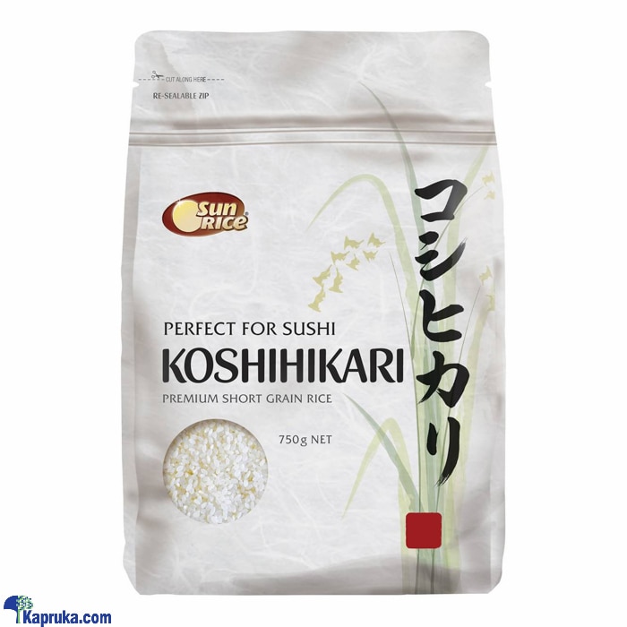 Sunrice Koshihikari Sushi Rice 750g Online at Kapruka | Product# grocery002976
