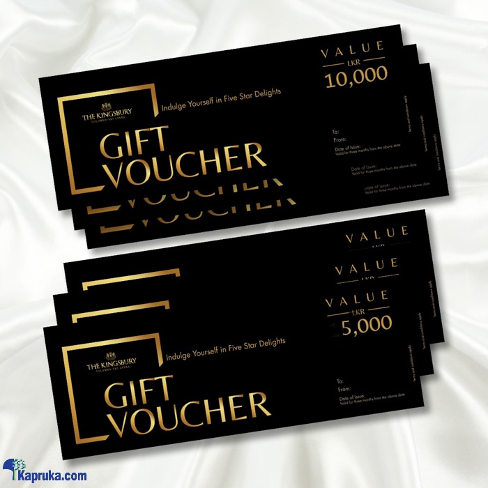 Kingsbury Gift Vouchers 5000 Online at Kapruka | Product# giftV00Z214_TC1