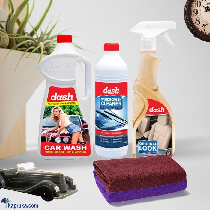 Dash ultimate cleaning gift bundle gift for him / her Online at Kapruka | Product# automobile00574